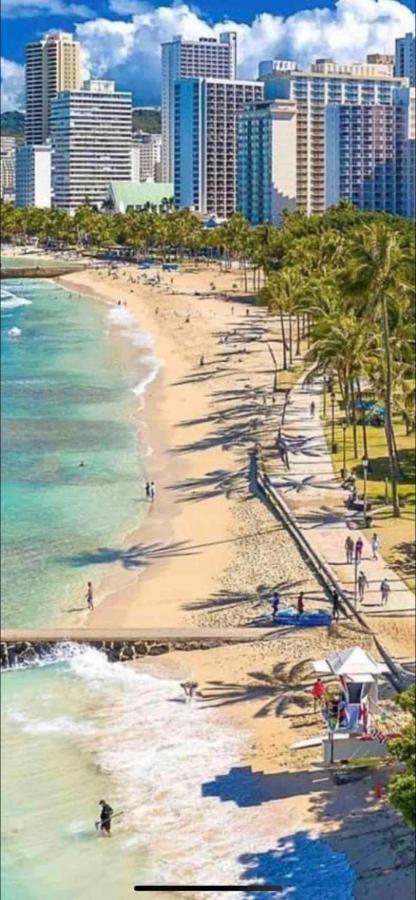 Waikiki Condo 2 Bedrooms 2 Bathrooms With 1 Free Parking Space Honolulu Dış mekan fotoğraf